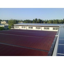 Lamiere Grecate--Alubel-Lamiera Grecata Alubel 28 Rosso Siena-6.967213-Lamiera Grecata da Copertura Profilo 28 - Colore Rosso Si