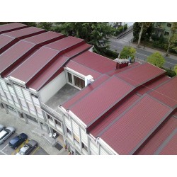 Lamiere Grecate--Alubel-Lamiera Grecata Alubel 28 Rosso Siena-6.967213-Lamiera Grecata da Copertura Profilo 28 - Colore Rosso Si