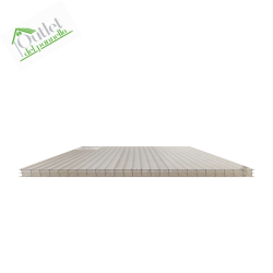 Alveolar Polycarbonate--Stabilit Suisse-Alveolar Polycarbonate 10mm - Macrolux-14.99685-Transparent Honeycomb Polycarbonate Shee