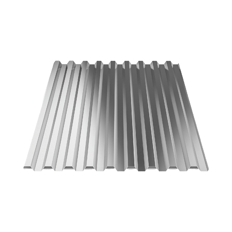 Corrugated sheets--Sandrini Metalli-Corrugated sheet SAND28 White Grey-6.967213-Corrugated Roof Sheet SAND28 - Color White Grey 